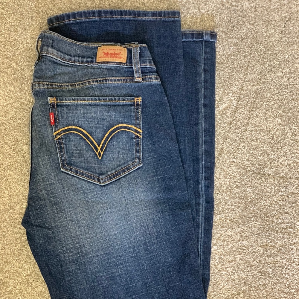 Levi jeans 254 orange label red tag